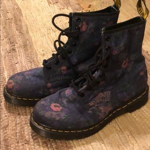 Floral Dr. Martens